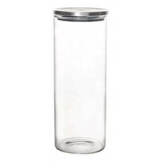 Pote Porta Mantimentos Hermético Vidro C/tampa Metal 750ml Pote Porta Mantimentos Hermético Vidro C/tampa Metal 750ml